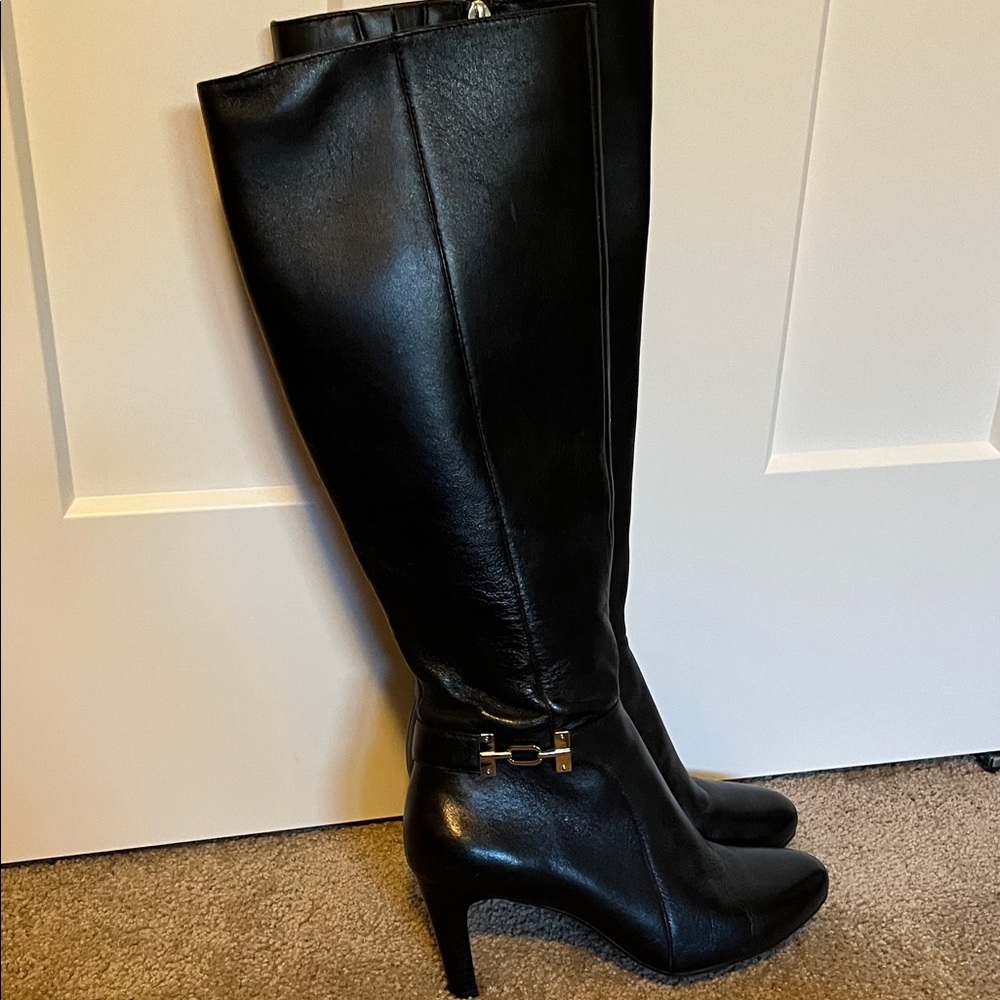 Bandolino Black Heeled Boots